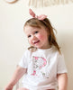 Large Floral Age/Initial T-Shirt