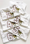 Personalised Dinosaur T-Shirt