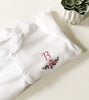 Personalised Floral Sleepsuit