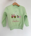 Personalised Embroidered Farmyard Sweatshirt