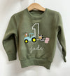 Personalised Embroidered Farmyard Sweatshirt