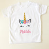 Personalised Unicorn T-Shirt