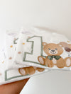 Personalised Sitting Teddy T-Shirt