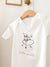Personalised New Baby Bunny Rompersuit