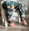 Children's Christmas Dinosaur Leggings