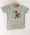 Personalised Sage Safari T-Shirt