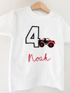 Personalised Embroidered Monster Truck T-Shirt