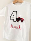 Personalised Embroidered Monster Truck T-Shirt