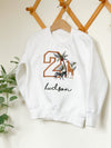 Personalised Embroidered Safari Sweatshirt