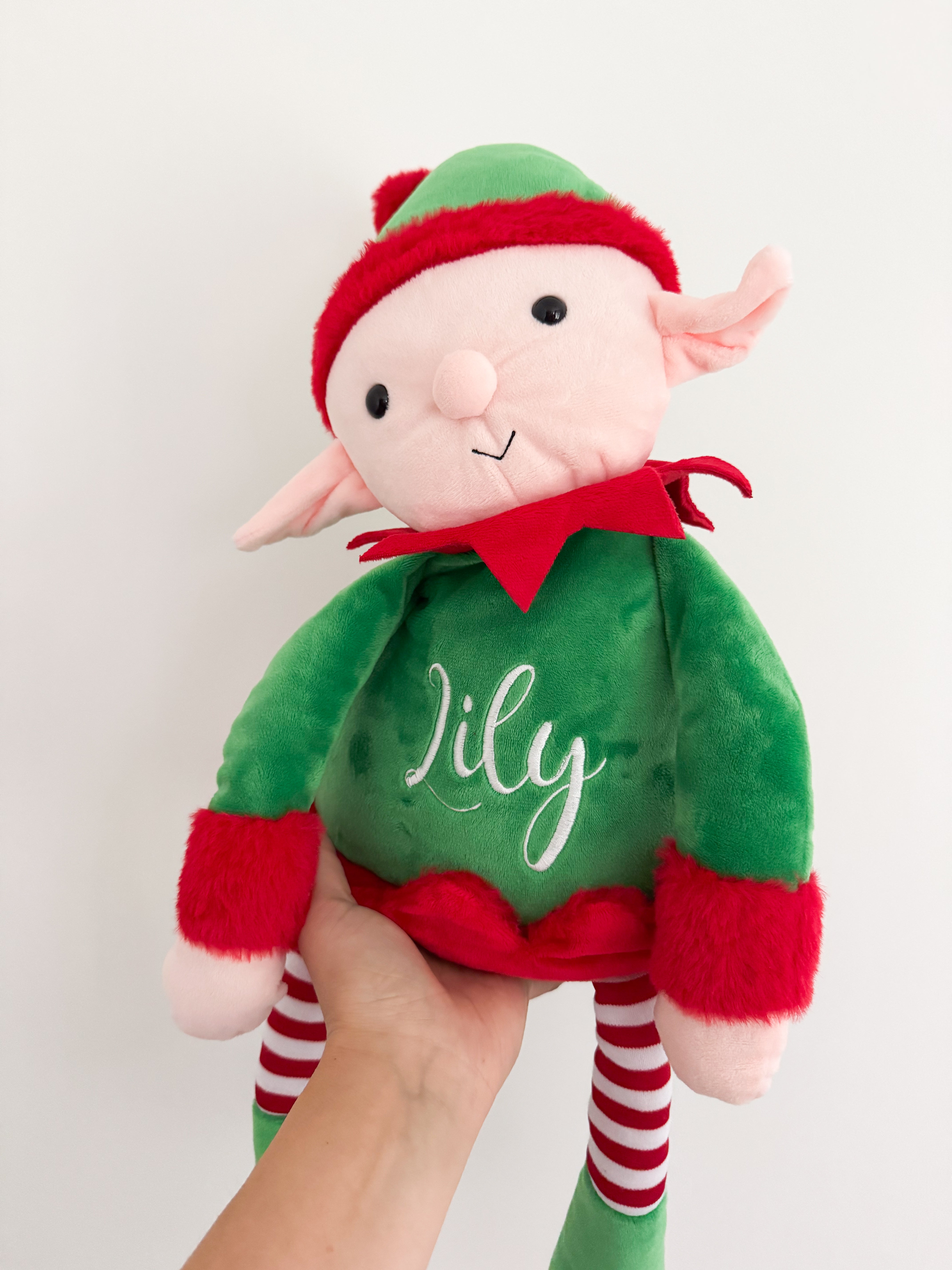 Personalised Elf Soft Toy – Sew Sian