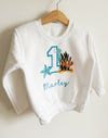 Personalised Embroidered Under The Sea Sweatshirt