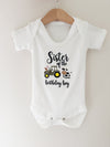 Embroidered Farm Sibling Vest