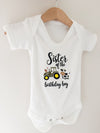 Embroidered Farm Sibling Vest