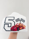 Personalised Embroidered Hot Racer T-Shirt