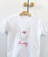 Personalised Bunny Face T-Shirt